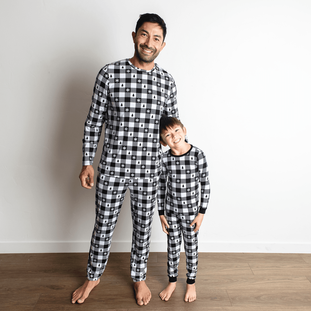 Crew Neck Bamboo Christmas Pajamas - Che Cose Belle