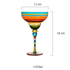 Cristal Handmade Artisan Margarita Glasses - Che Cose Belle