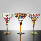 Cristal Handmade Artisan Margarita Glasses - Che Cose Belle