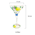 Cristal Handmade Artisan Margarita Glasses - Che Cose Belle