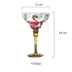 Cristal Handmade Artisan Margarita Glasses - Che Cose Belle