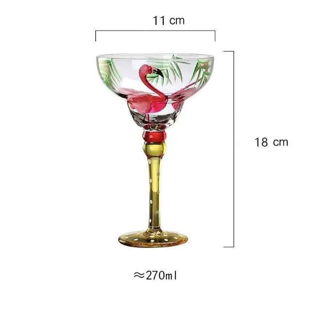 Cristal Handmade Artisan Margarita Glasses - Che Cose Belle
