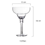 Cristal Handmade Artisan Margarita Glasses - Che Cose Belle