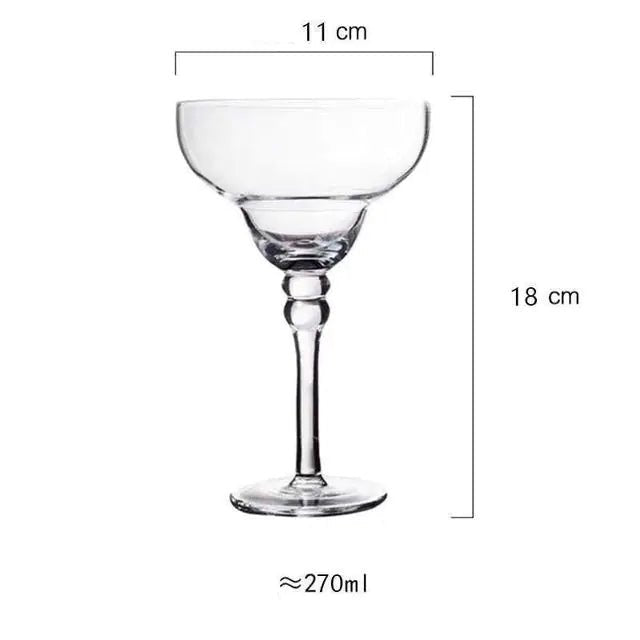 Cristal Handmade Artisan Margarita Glasses - Che Cose Belle
