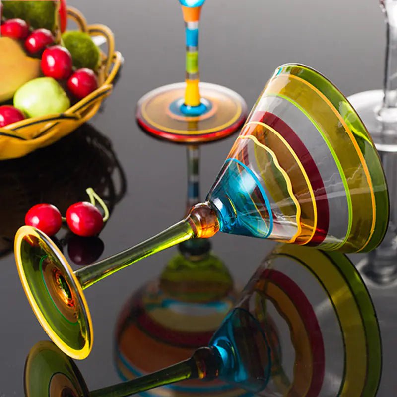 Cristal Handmade Artisan Margarita Glasses - Che Cose Belle