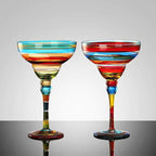 Cristal Handmade Artisan Margarita Glasses - Che Cose Belle