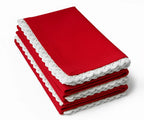 Crochet Napkins - Scalloped Lace Napkins - Che Cose Belle