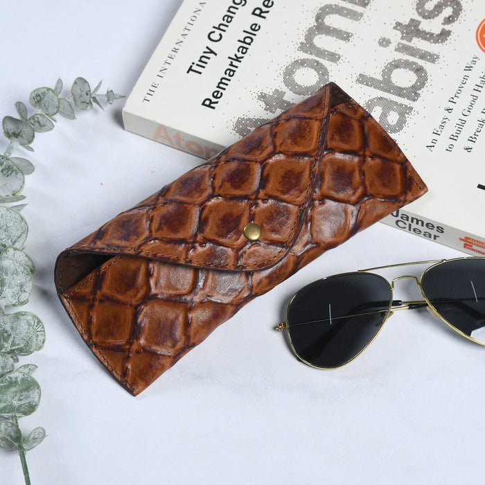 Croco Leather Sunglasses Cover - Che Cose Belle