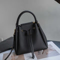 Cross-border TOGO Top-grain Leather Drawstring Bucket Bag For Women, 2026 New Large-capacity Versatile Genuine Leather Handbag - Che Cose Belle