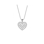 Crystal Heart Necklace - Che Cose Belle