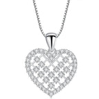 Crystal Heart Necklace - Che Cose Belle