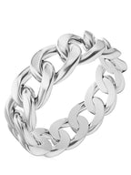 Cuban Link Ring (Silver) - Che Cose Belle