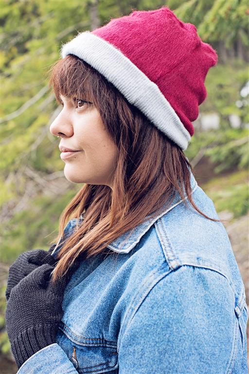 Cuenca Reversible Brushed Alpaca Beanie Hat - Che Cose Belle
