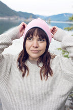Cuenca Reversible Brushed Alpaca Beanie Hat - Che Cose Belle