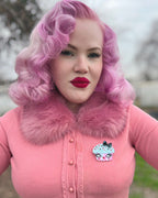 Cupcake Cutie Brooch by Miss Fluff x Lipstick & Chrome - Che Cose Belle