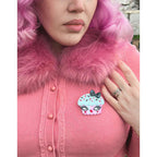 Cupcake Cutie Brooch by Miss Fluff x Lipstick & Chrome - Che Cose Belle