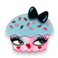 Cupcake Cutie Brooch by Miss Fluff x Lipstick & Chrome - Che Cose Belle