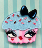 Cupcake Cutie Brooch by Miss Fluff x Lipstick & Chrome - Che Cose Belle