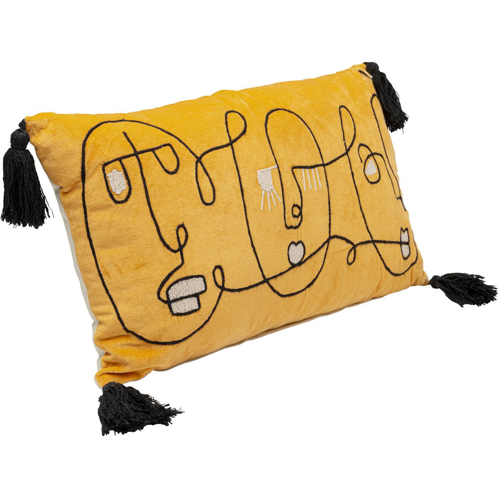 Cushion Face Art 60x35cm - Che Cose Belle