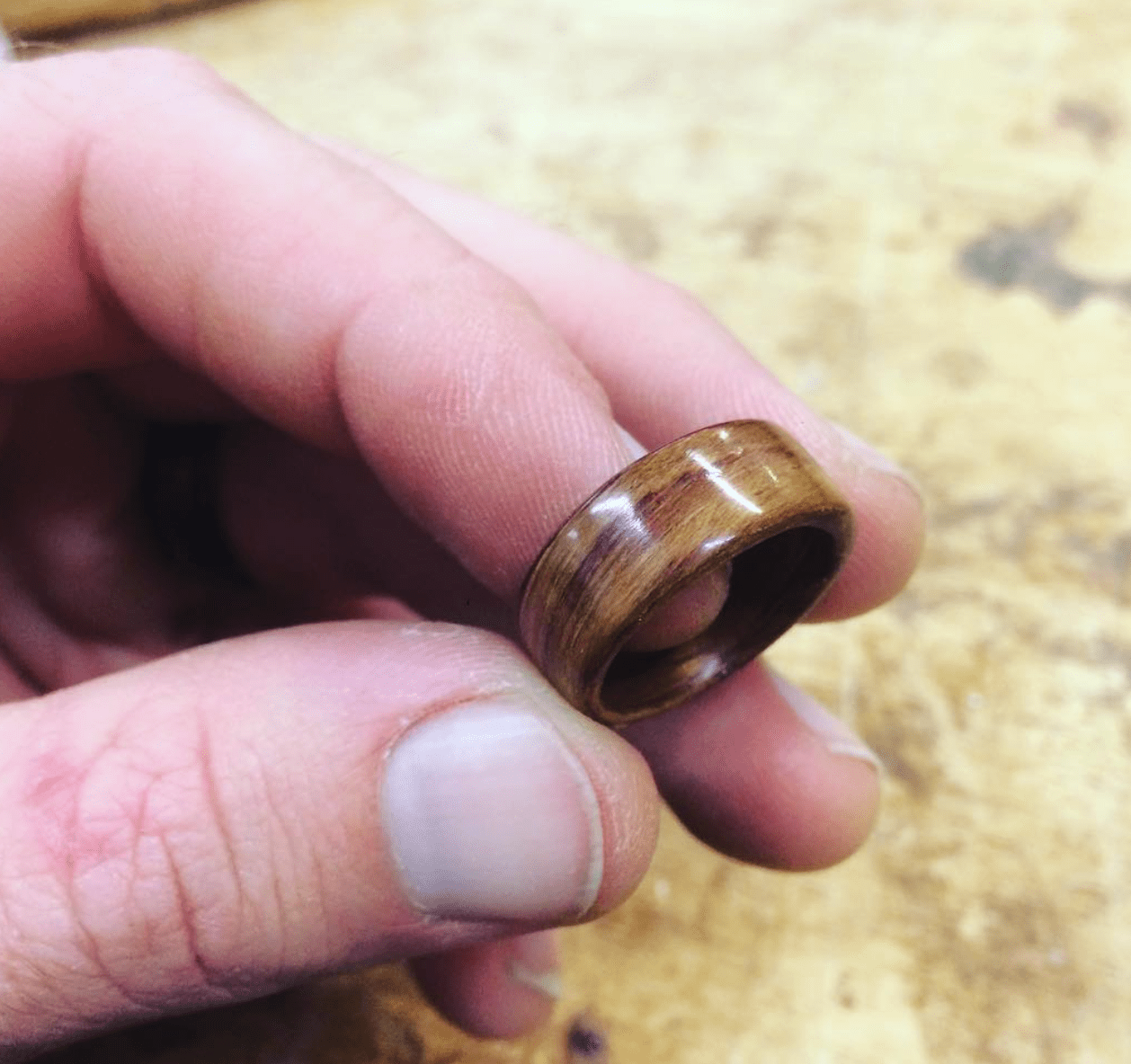 Custom Bentwood Ring - Che Cose Belle
