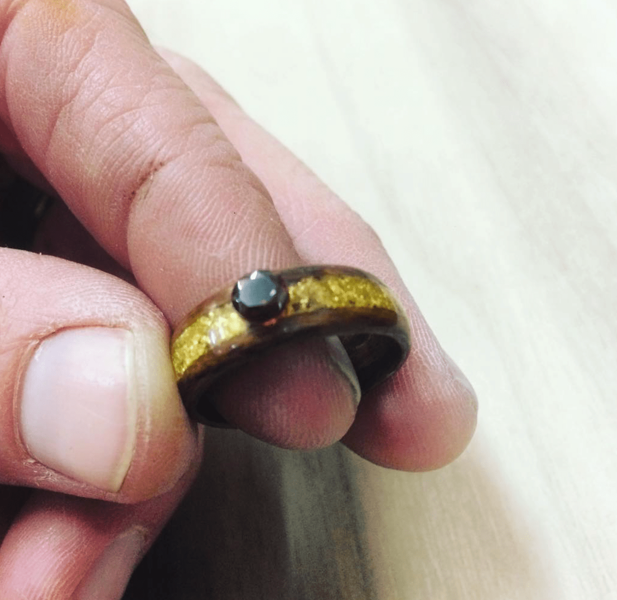 Custom Bentwood Ring - Che Cose Belle