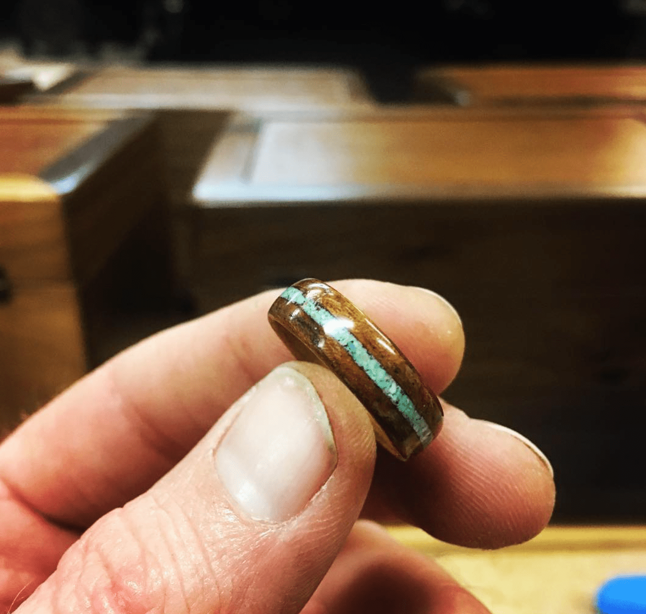 Custom Bentwood Ring - Che Cose Belle