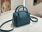Custom Cross-Border Genuine Leather Women's Bag, New Style Handbag, Versatile Commuter Boston Bag, Single Shoulder Crossbody Bag - Che Cose Belle