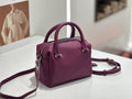 Custom Cross-Border Genuine Leather Women's Bag, New Style Handbag, Versatile Commuter Boston Bag, Single Shoulder Crossbody Bag - Che Cose Belle