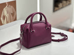 Custom Cross-Border Genuine Leather Women's Bag, New Style Handbag, Versatile Commuter Boston Bag, Single Shoulder Crossbody Bag - Che Cose Belle