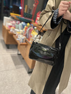 Custom Cross-Border Top-Grain Oil Wax Cowhide Underarm Bag 2026 New OEM Vintage-Feel Genuine Leather Handbag - Che Cose Belle