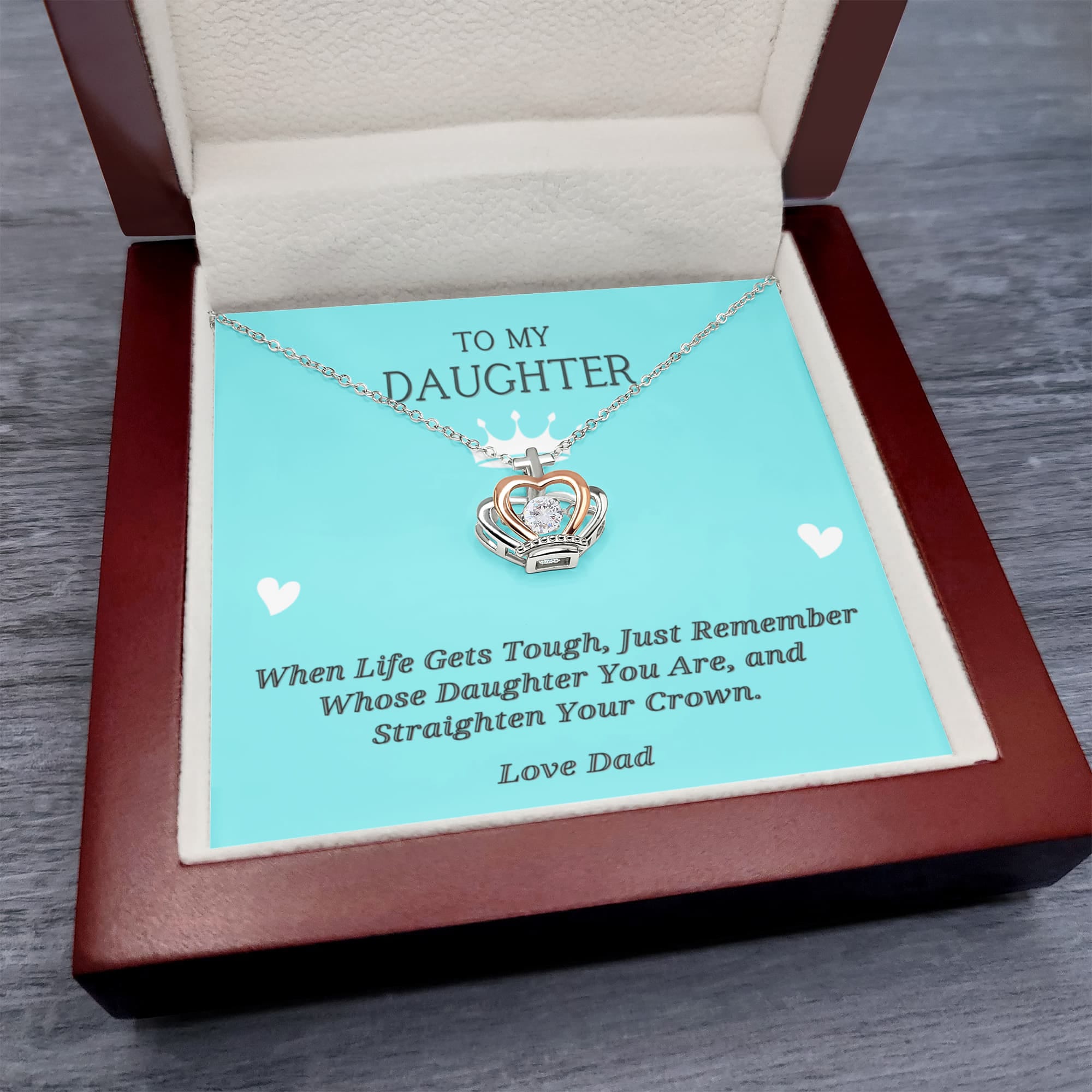 Custom Crown Recovery Necklace | Inspiring Sobriety