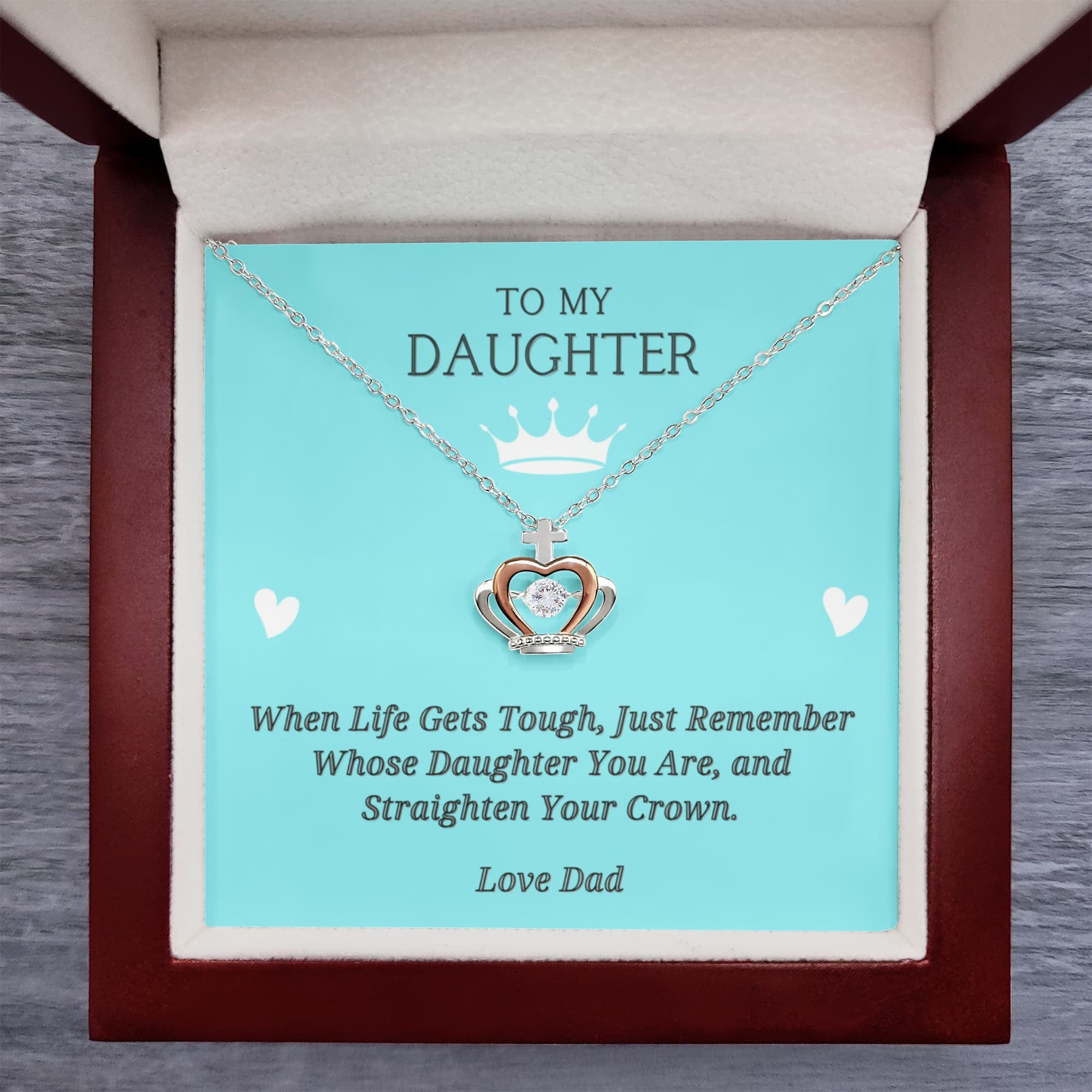 Custom Crown Recovery Necklace | Inspiring Sobriety - Che Cose Belle