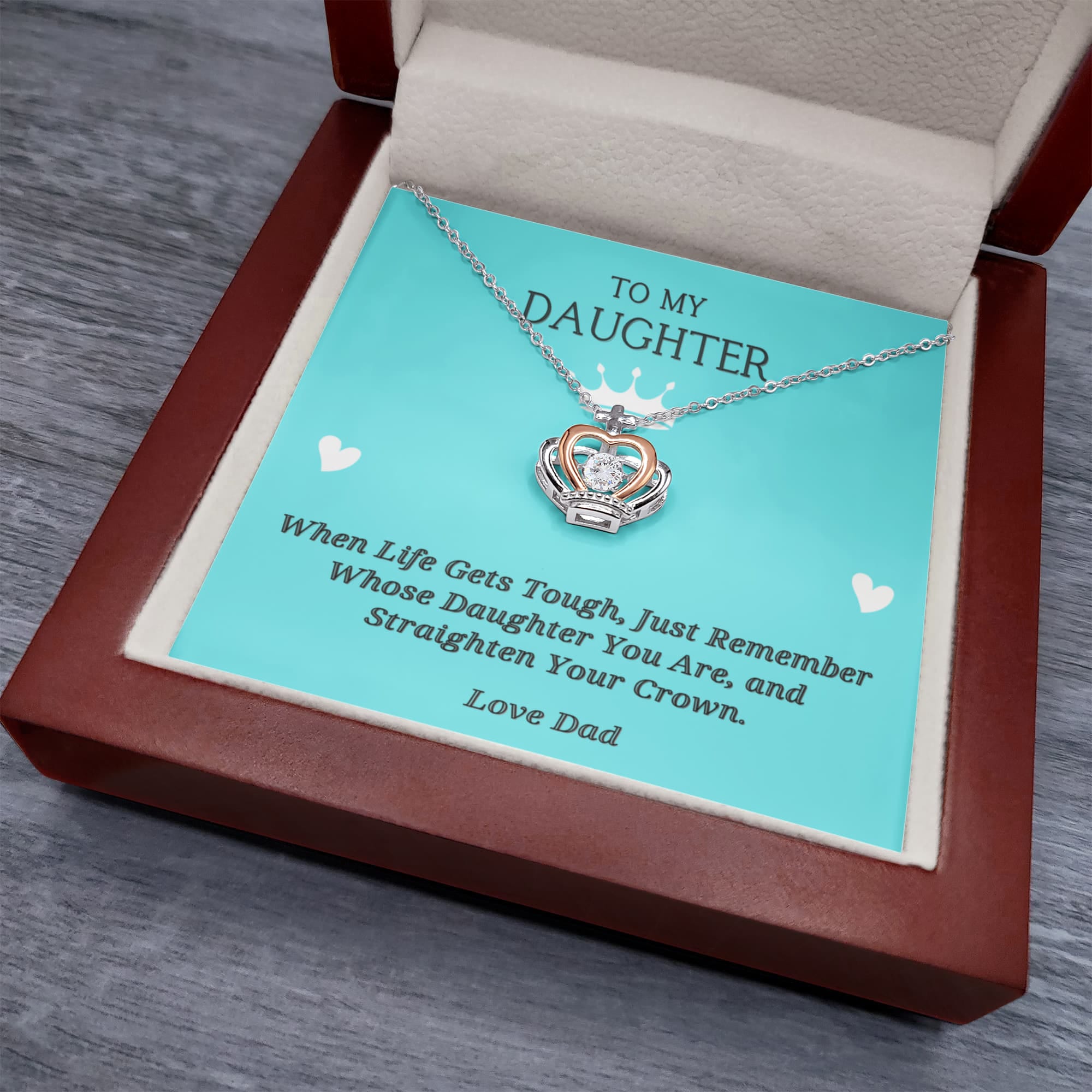 Custom Crown Recovery Necklace | Inspiring Sobriety - Che Cose Belle