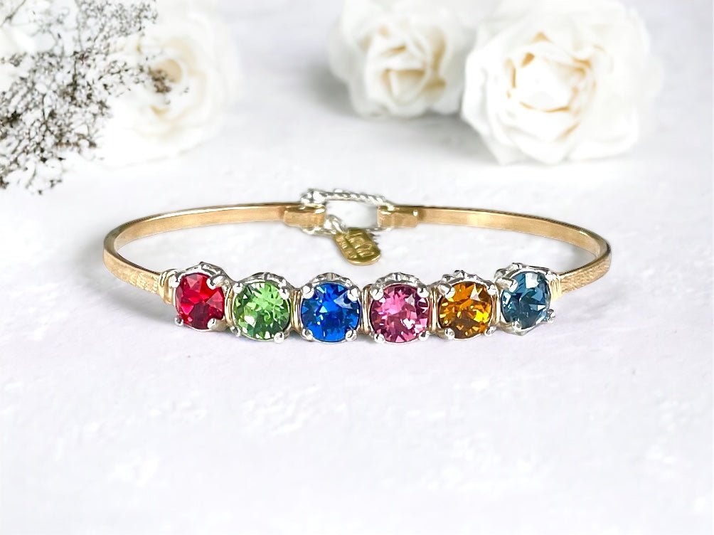 Custom Mothers Birthstone Bracelet - Che Cose Belle