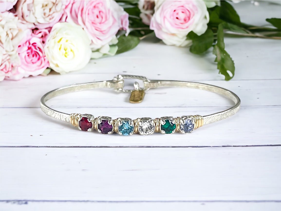 Custom Mothers Birthstone Bracelet Mid-Sized - Che Cose Belle
