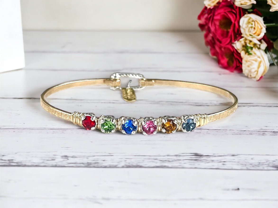 Custom Mothers Birthstone Bracelet Mid-Sized - Che Cose Belle