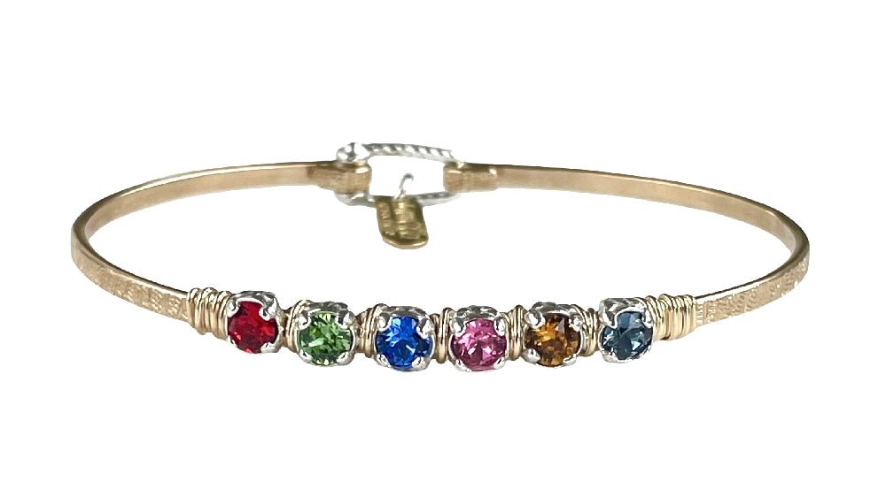 Custom Mothers Birthstone Bracelet Mid-Sized - Che Cose Belle