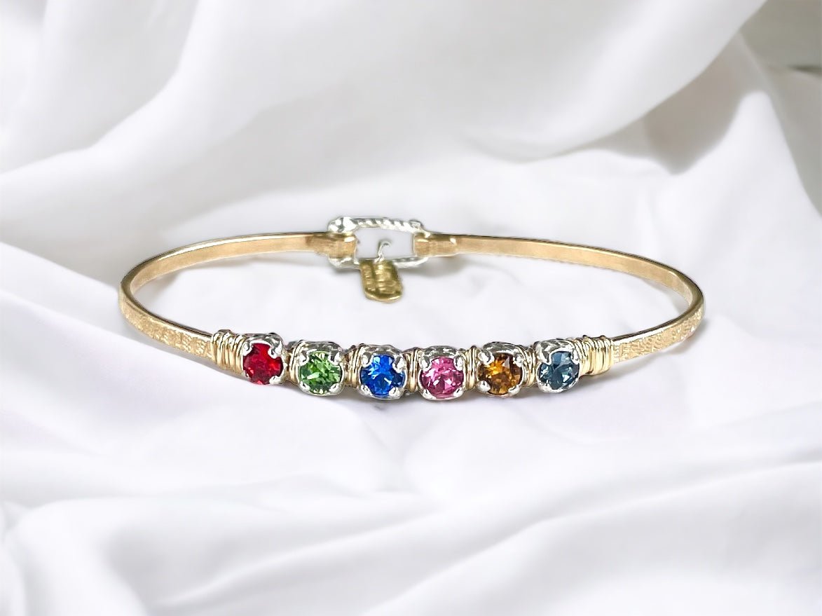 Custom Mothers Birthstone Bracelet Mid-Sized - Che Cose Belle