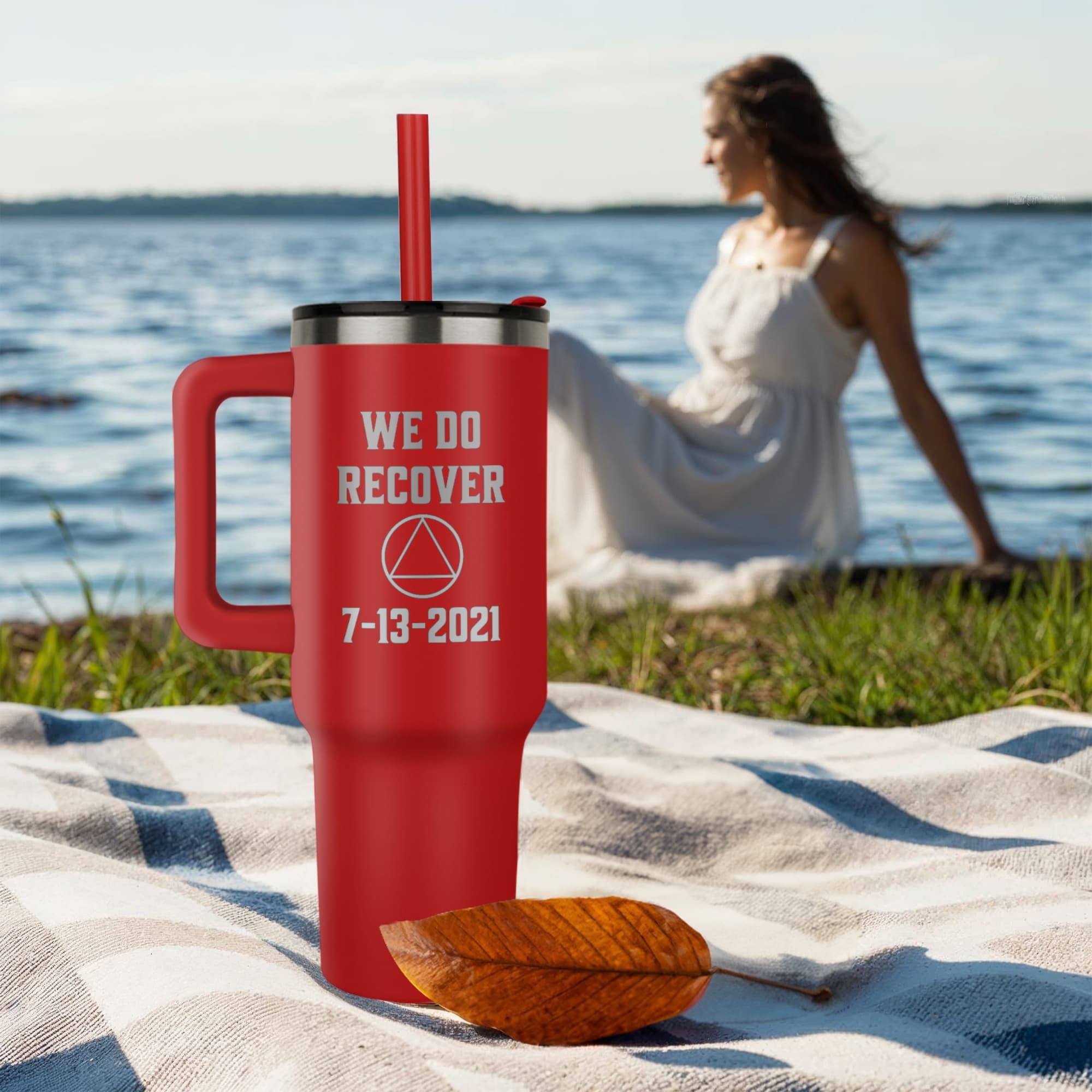 Custom Recovery SS Tumbler | Inspiring Sobriety | AA - We Do Recover