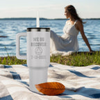 Custom Recovery SS Tumbler | Inspiring Sobriety | AA - We Do Recover - Che Cose Belle