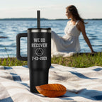 Custom Recovery SS Tumbler | Inspiring Sobriety | AA - We Do Recover - Che Cose Belle