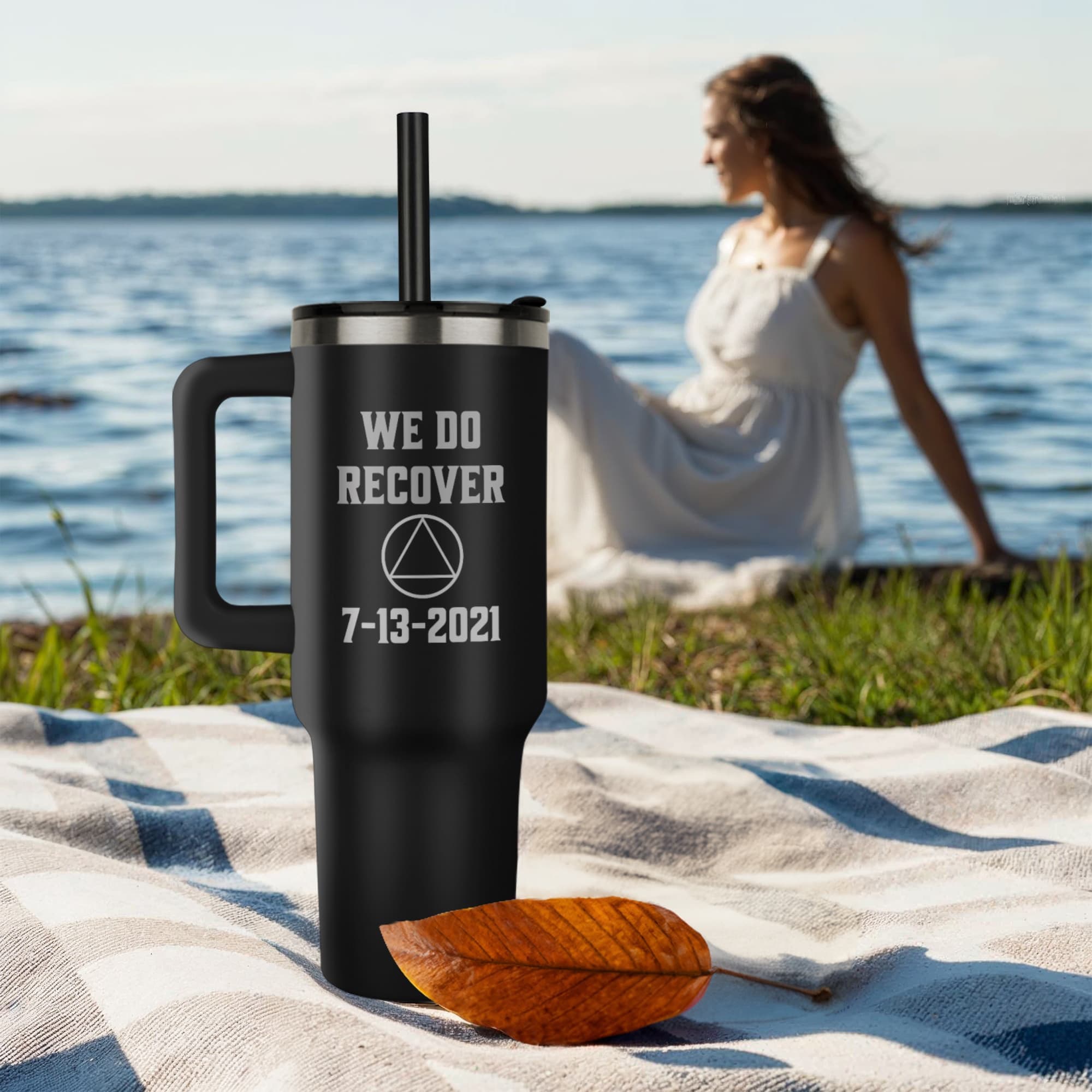 Custom Recovery SS Tumbler | Inspiring Sobriety | AA - We Do Recover - Che Cose Belle