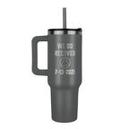Custom Recovery SS Tumbler | Inspiring Sobriety | AA - We Do Recover - Che Cose Belle
