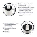 Custom Recovery SS Tumbler | Inspiring Sobriety | AA - We Do Recover - Che Cose Belle
