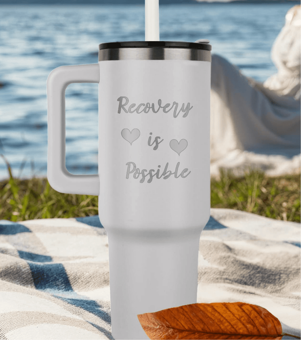 Recovery SS Tumbler | Inspiring Sobriety | Recovery Is Possible