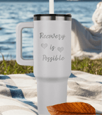 Recovery SS Tumbler | Inspiring Sobriety | Recovery Is Possible