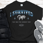 Custom Recovery T-Shirt | Inspiring Sobriety | I Survived Me - Che Cose Belle