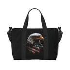 Custom Vintage American Flag Tote Bag - Che Cose Belle