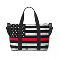 Custom Vintage American Flag Tote Bag - Che Cose Belle