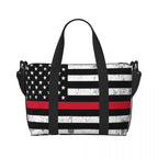 Custom Vintage American Flag Tote Bag - Che Cose Belle